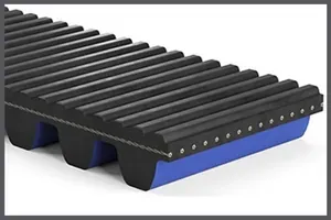 image courroie synchrone polychain GT carbon