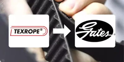 Transition from Texrope to Gates belts