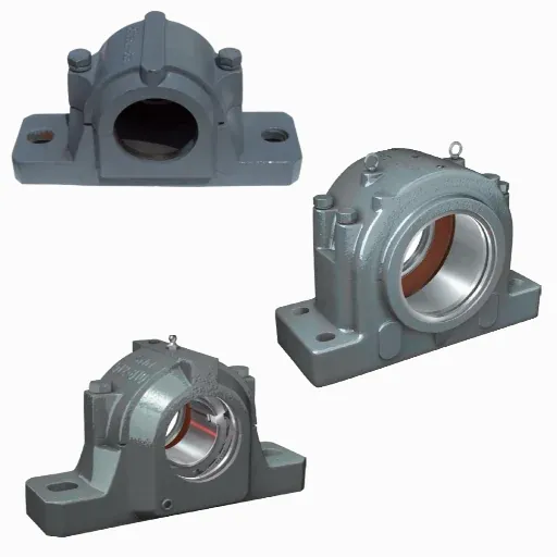 2-part cast iron bearings
