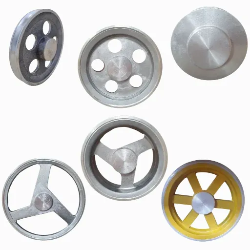 Solid aluminum V-belts
