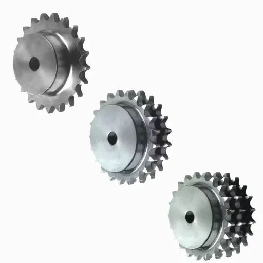 Sprockets with removable hub