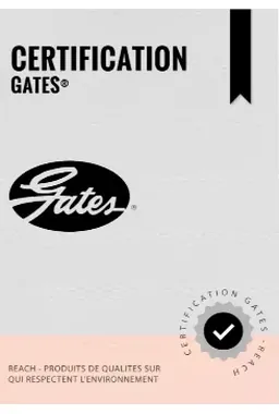 GATES certification REACH
